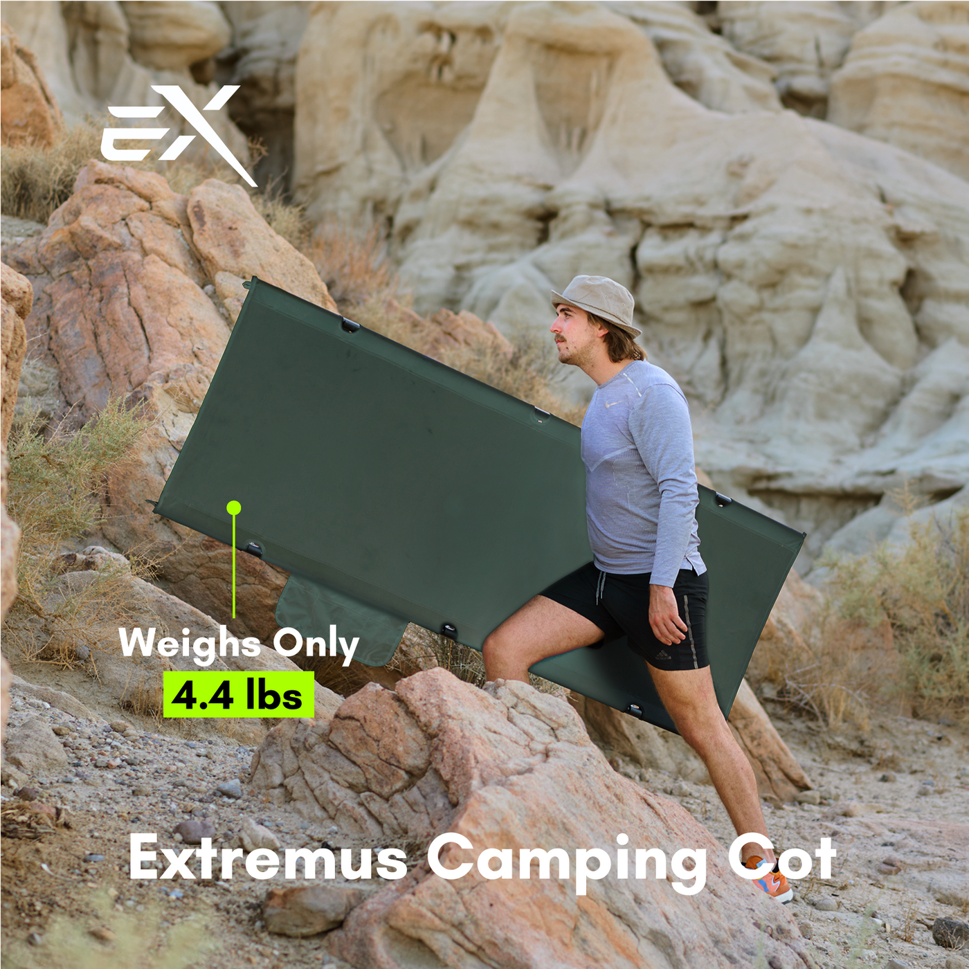 Ultra Lightweight Camping Cot Extremus