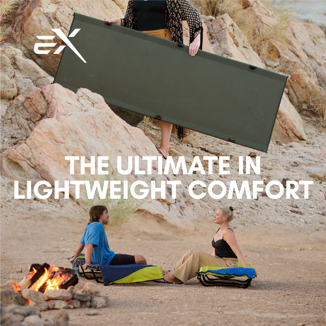 Extremus Mission Mountain Camping Cot, Ultra-Lightweight Sleeping Cot for Adults, 60-Second Easy Set-Up, Supports 310lbs, Folding Cot for Camping, Bac Extremus Mission Mountain Camping Cot, Ultra-Lightweight Sleeping Cot for Adults, 60-Second Easy Set-Up, Supports 310lbs, Folding Cot for Camping, Bac