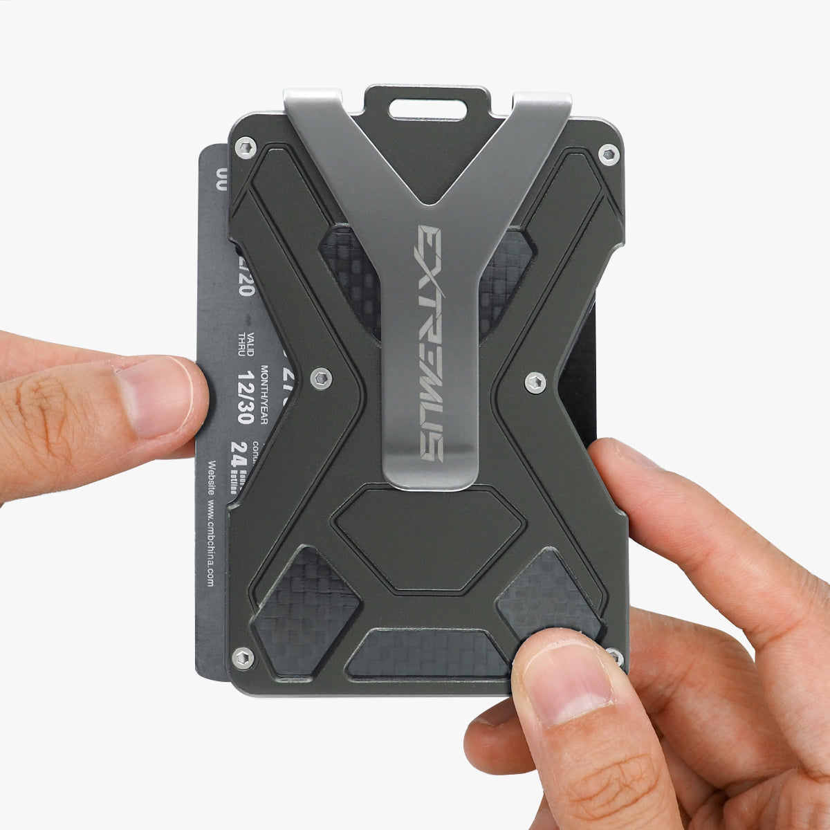 Anti Rfid Wallet Extremus Tactical Carbon Fiber Wallet, RFID Blocking Technology