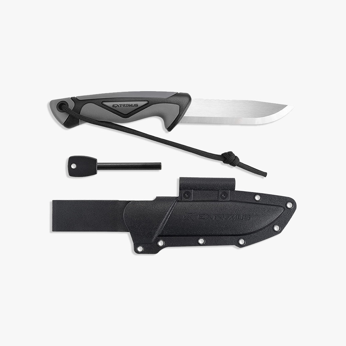 3.5-Inch Outdoor Camping Knife with Firestarter