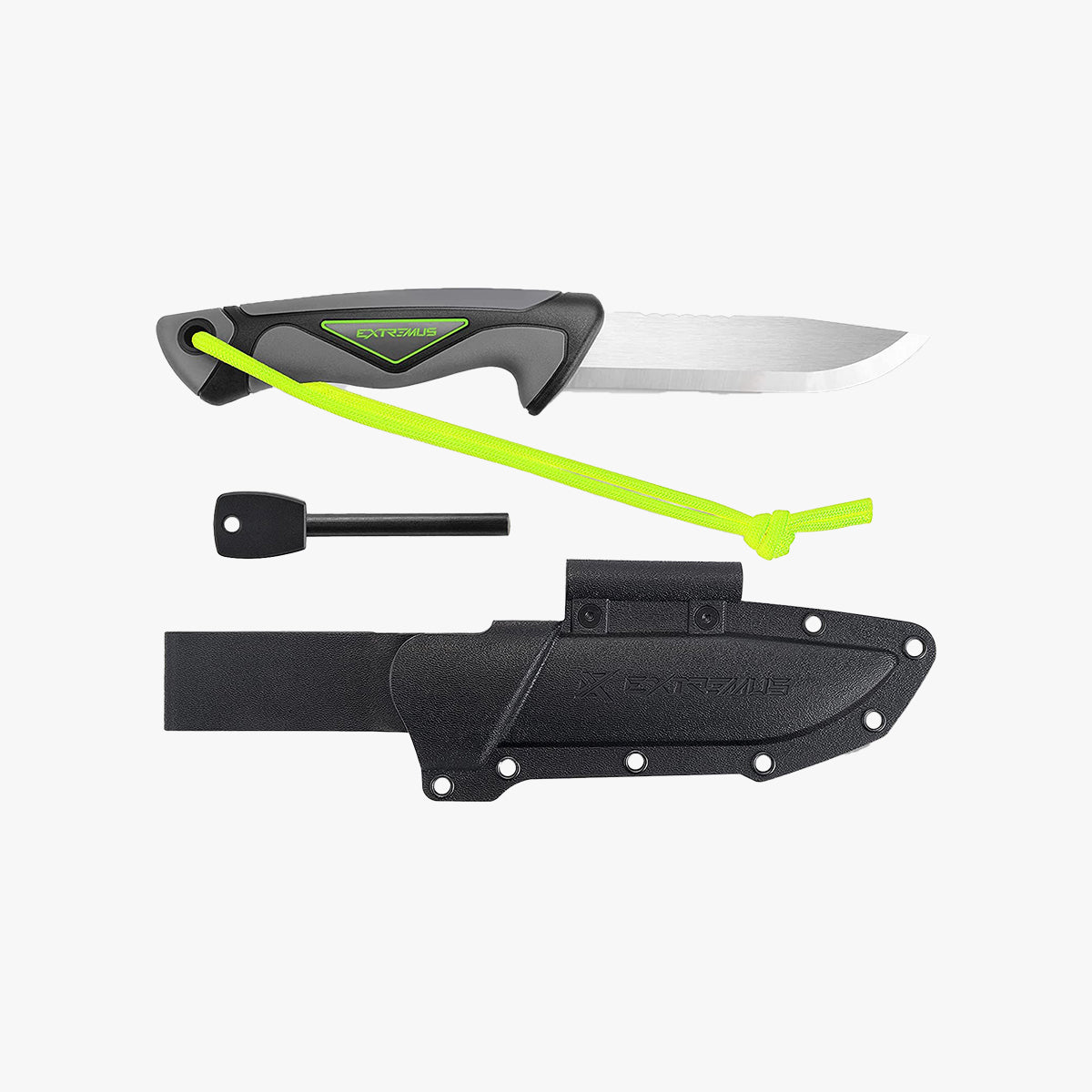 3.5-Inch Outdoor Camping Knife with Firestarter